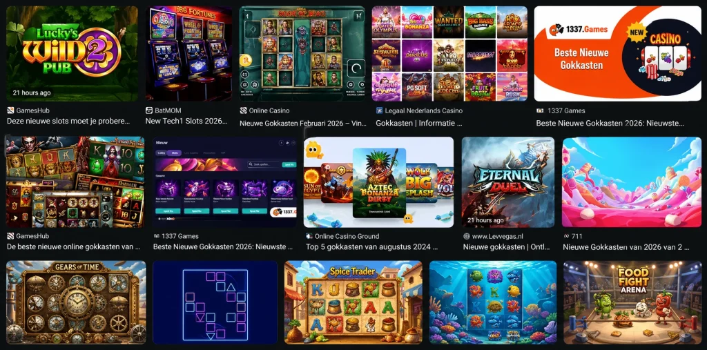 Nieuwe Gokkasten 2026 – Speel de beste nieuwste slots online